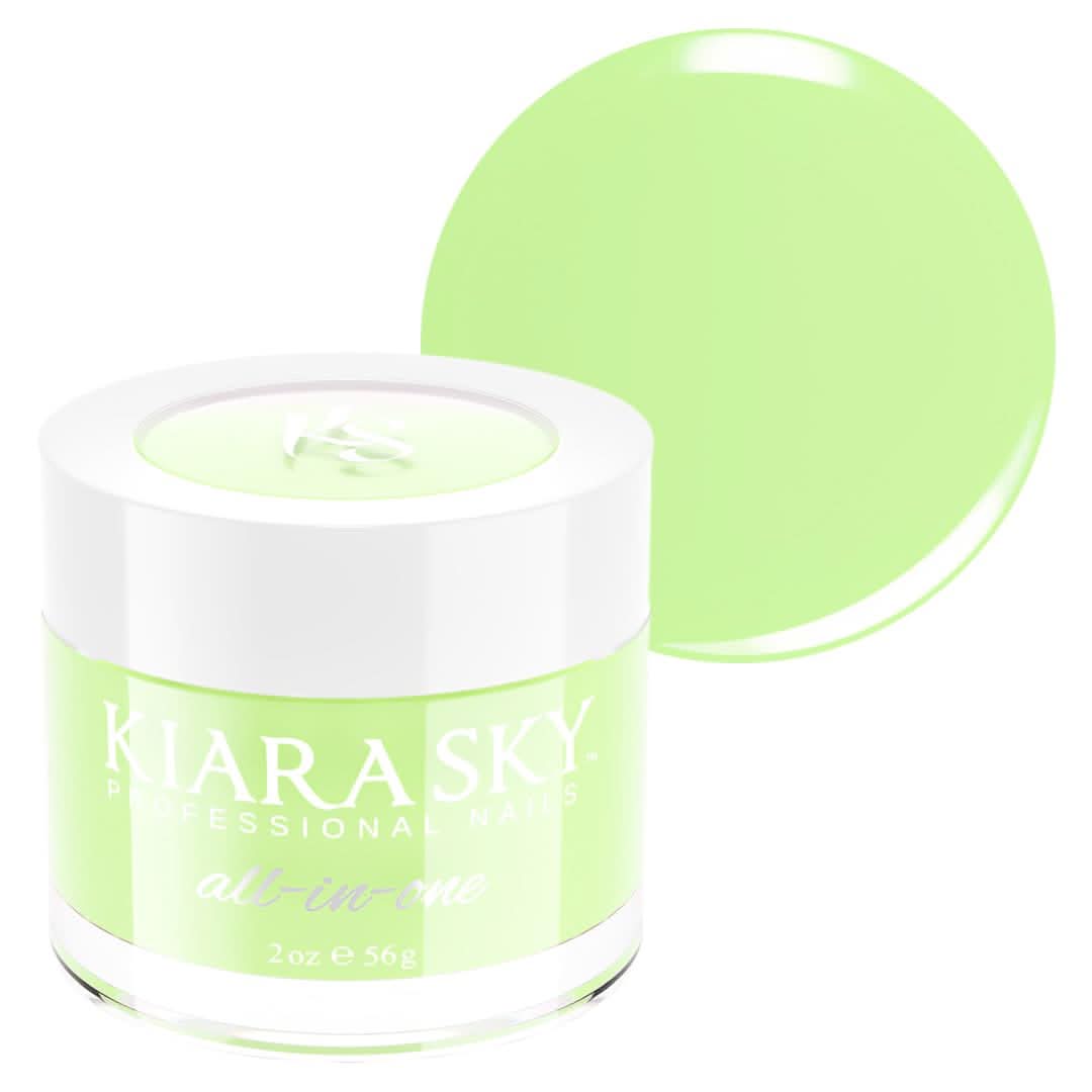 Kiara Sky All-In-One Acrylic Nail Powder | Tea-quila Lime DM5101