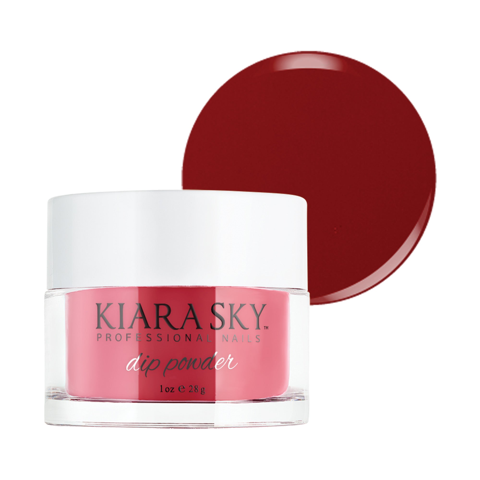 Kiara Sky Long Lasting Nail Dip Powder Red Tones 1 oz