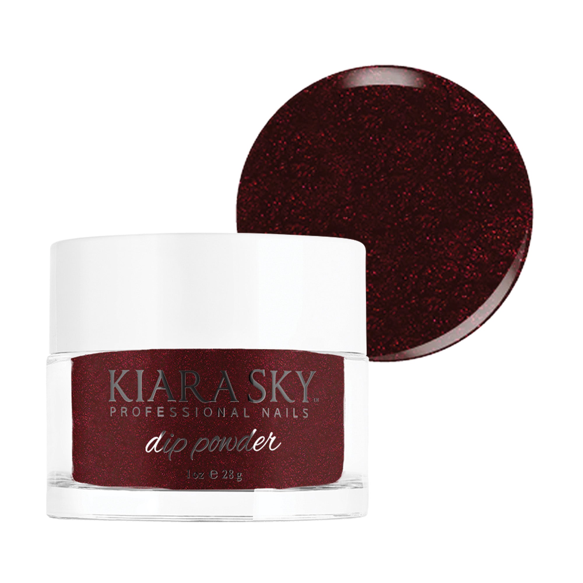 Kiara Sky Long Lasting Nail Dip Powder Red Tones 1 oz