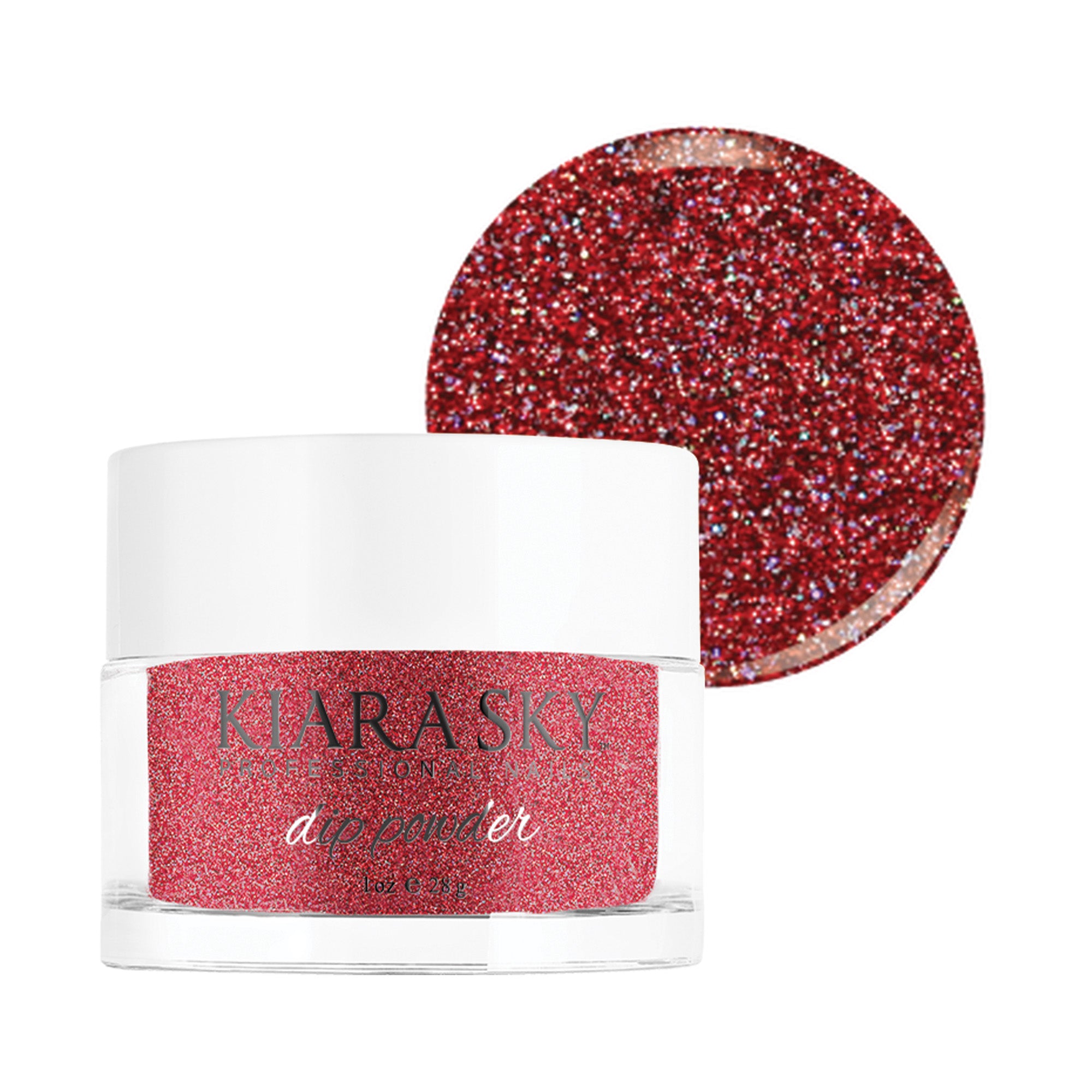 Kiara Sky Long Lasting Nail Dip Powder Red Tones 1 oz