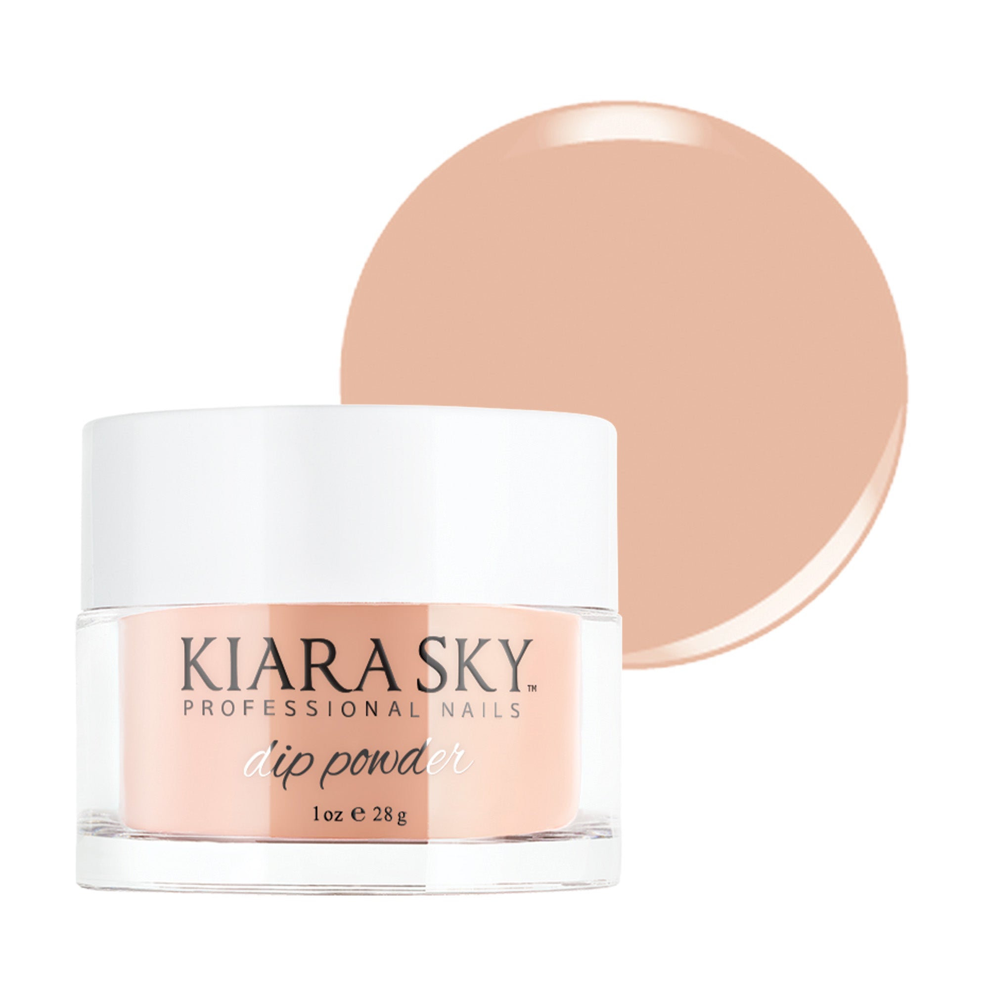 Kiara Sky Long Lasting Nail Dip Powder Nude Tones 1 oz