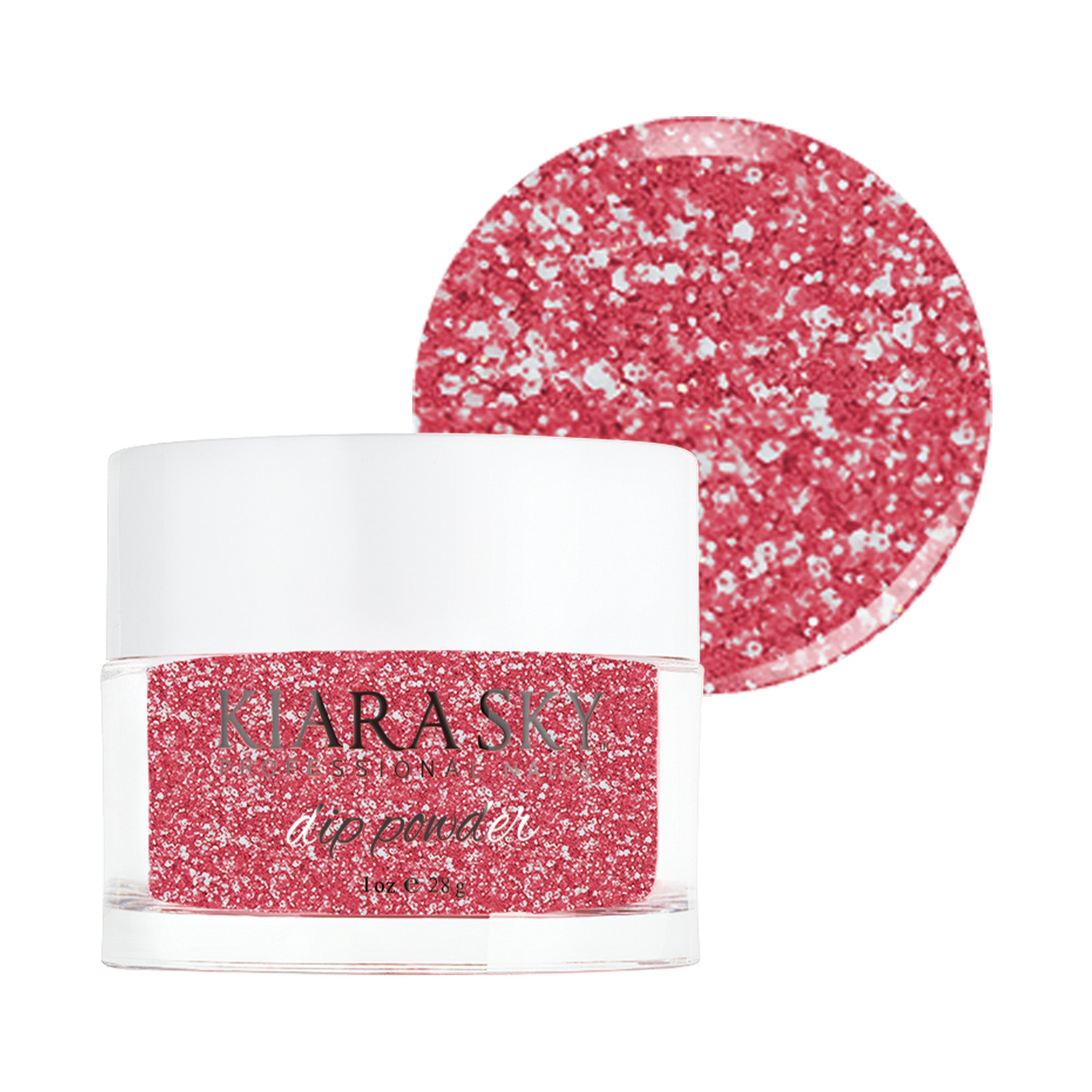 Kiara Sky Long Lasting Nail Dip Powder Red Tones 1 oz