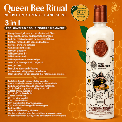 Ritual Botanico Royal Jelly Hair Kit (Nourishing Shampoo + 3-in-1 Treatment)