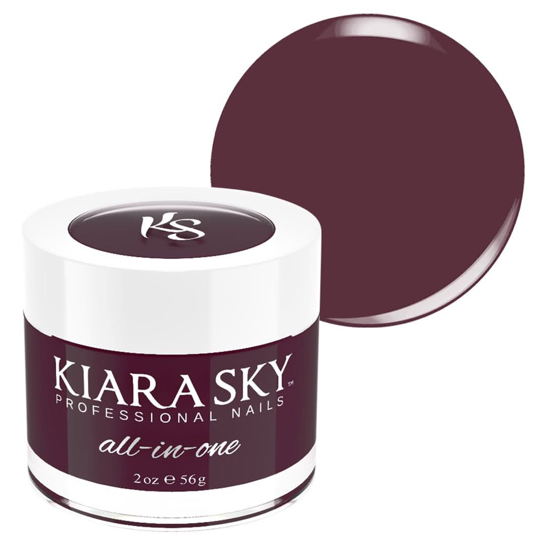 Kiara Sky All-In-One Acrylic Nail Powder 2 oz, Ghosted