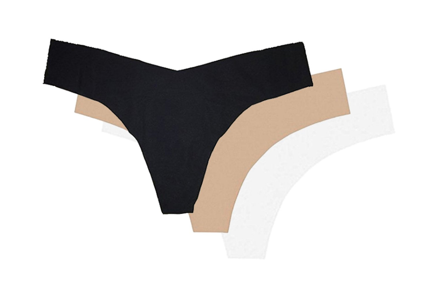 Commando Low Rise Thong 3-Pack