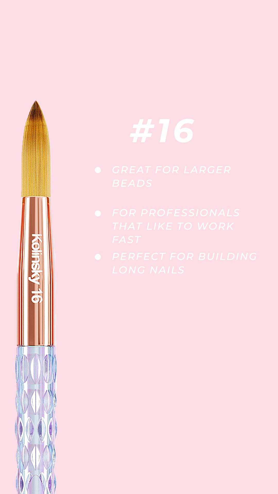 Kiara Sky Professional Nails Acrylic Brush