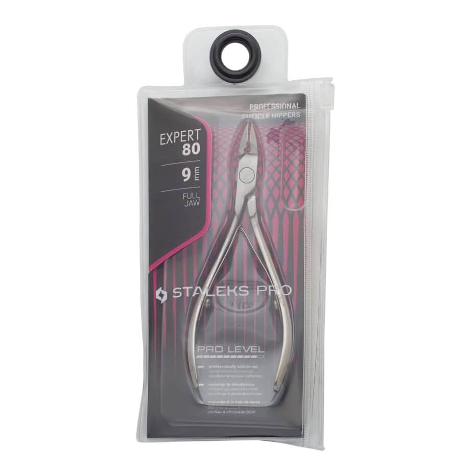 Staleks Pro Cuticle Nippers EXPERT Full Jaw - 80|9mm (NE-80-9)
