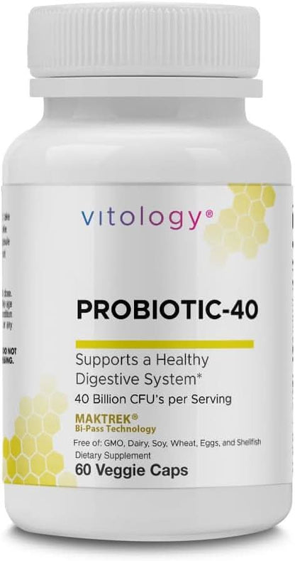 Probiotic 40 Billion CFU - 60  Veggie Capsules