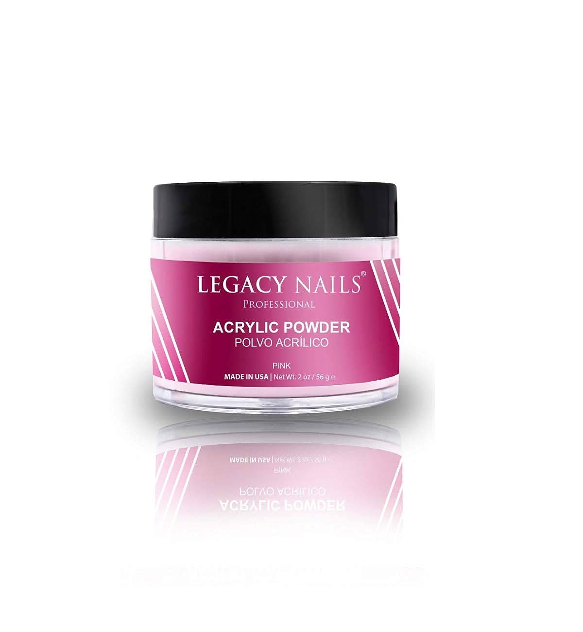 Legacy Nails Professional Pink Acrylic Powder 2 oz