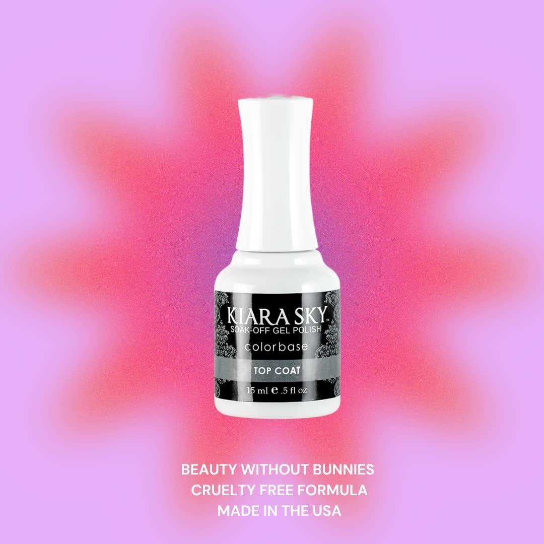 Kiara Sky Professional Nails Soak Off Gel Polish 0.5 fl oz (Top Coat)