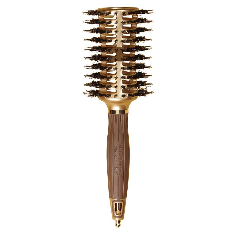 Olivia Garden Nanothermic Contour Vent Combo Hair Brush