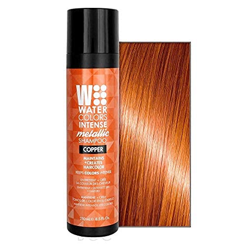 Watercolors Intense Metallic Color Depositing Shampoo 8.5 oz Copper