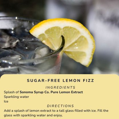 Sonoma Syrup Pure Lemon Extract 4 oz