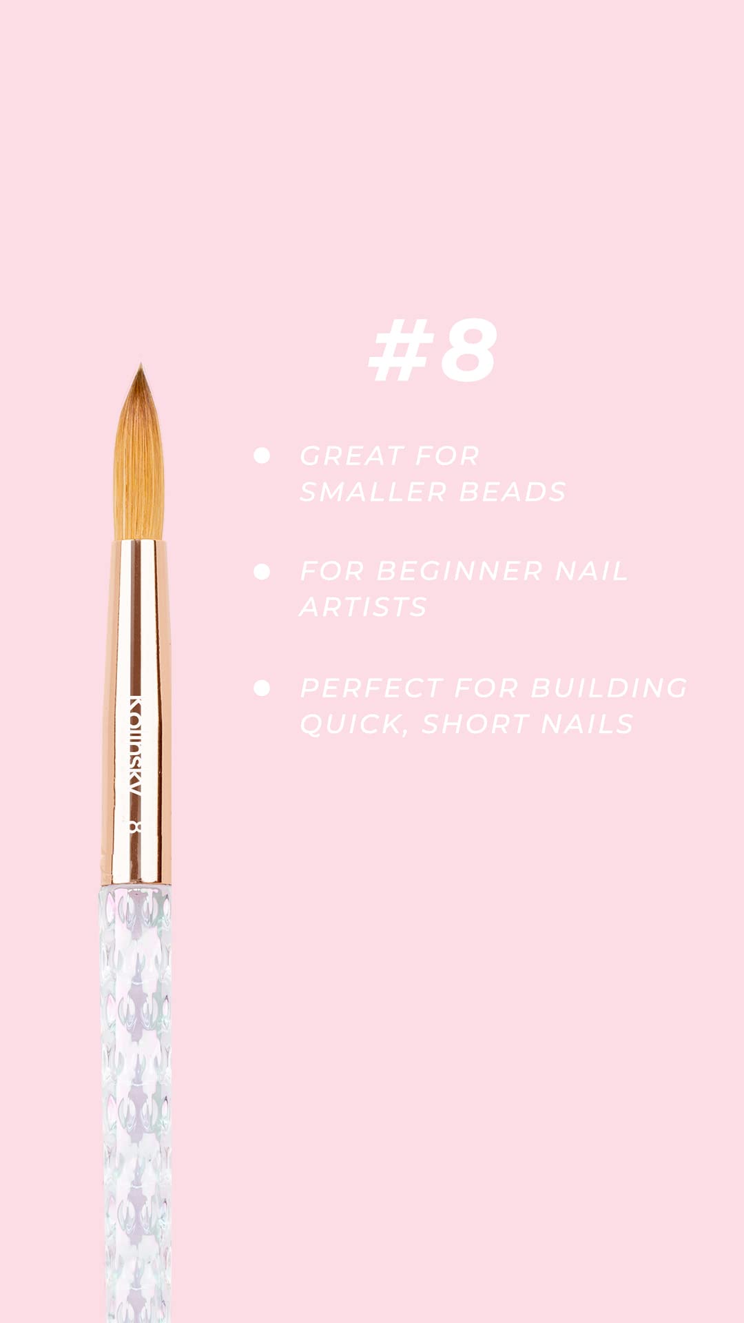 Kiara Sky Professional Nails Acrylic Brush