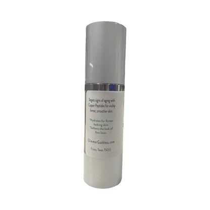 GLIMMER GODDESS GHK-Cu Peptide Argireline Matrixyl 3000 Face Serum 1 oz