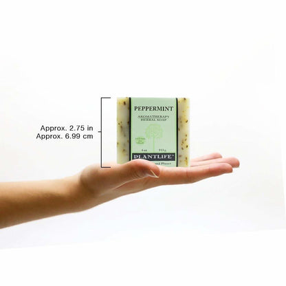 Plantlife Peppermint Bar Soap - 4oz Bar