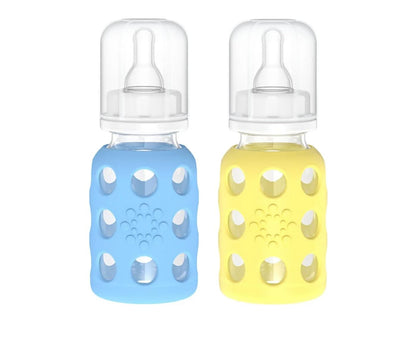 Lifefactory 4oz Glass Baby Bottle Sets