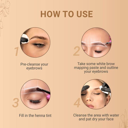 MINA IBROW BROW WHITE PASTE