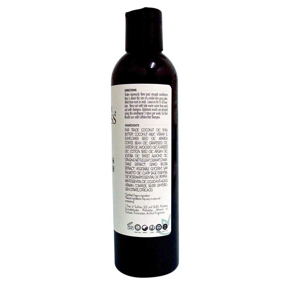 GLIMMER GODDESS Organic Caffeine Hair Growth Mask 8 oz