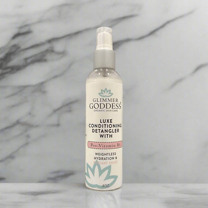 GLIMMER GODDESS Luxe Pro-Vitamin B5 Leave-In Conditioner & Detangler Spray