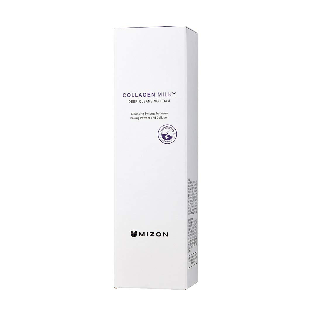 MIZON Collagen Milky Deep Cleansing Foam