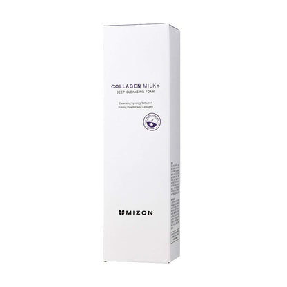 MIZON Collagen Milky Deep Cleansing Foam