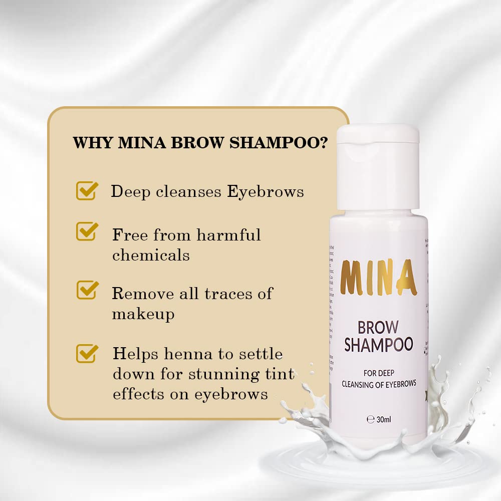 Mina Brow - Eyebrow Shampoo - 30 ml