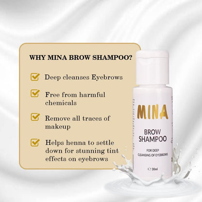Mina iBrow Eyebrow Shampoo