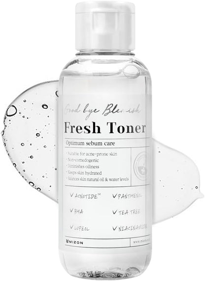 MIZON Goodbye Blemish Fresh Toner, 4.05 fl. oz.