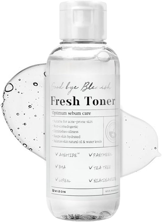 MIZON Goodbye Blemish Fresh Toner, 4.05 fl. oz.