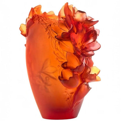 Daum Medium Saffron Vase