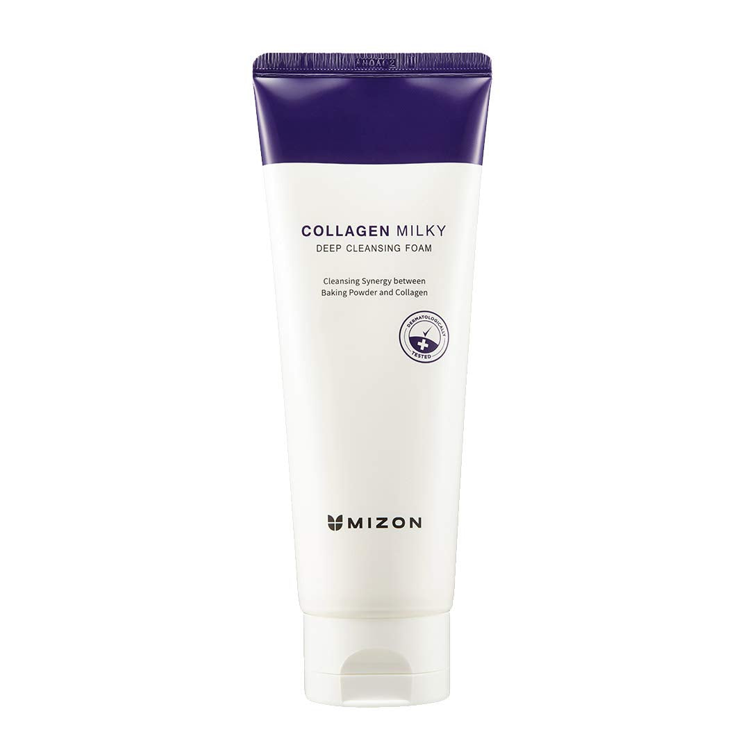 MIZON Collagen Milky Deep Cleansing Foam