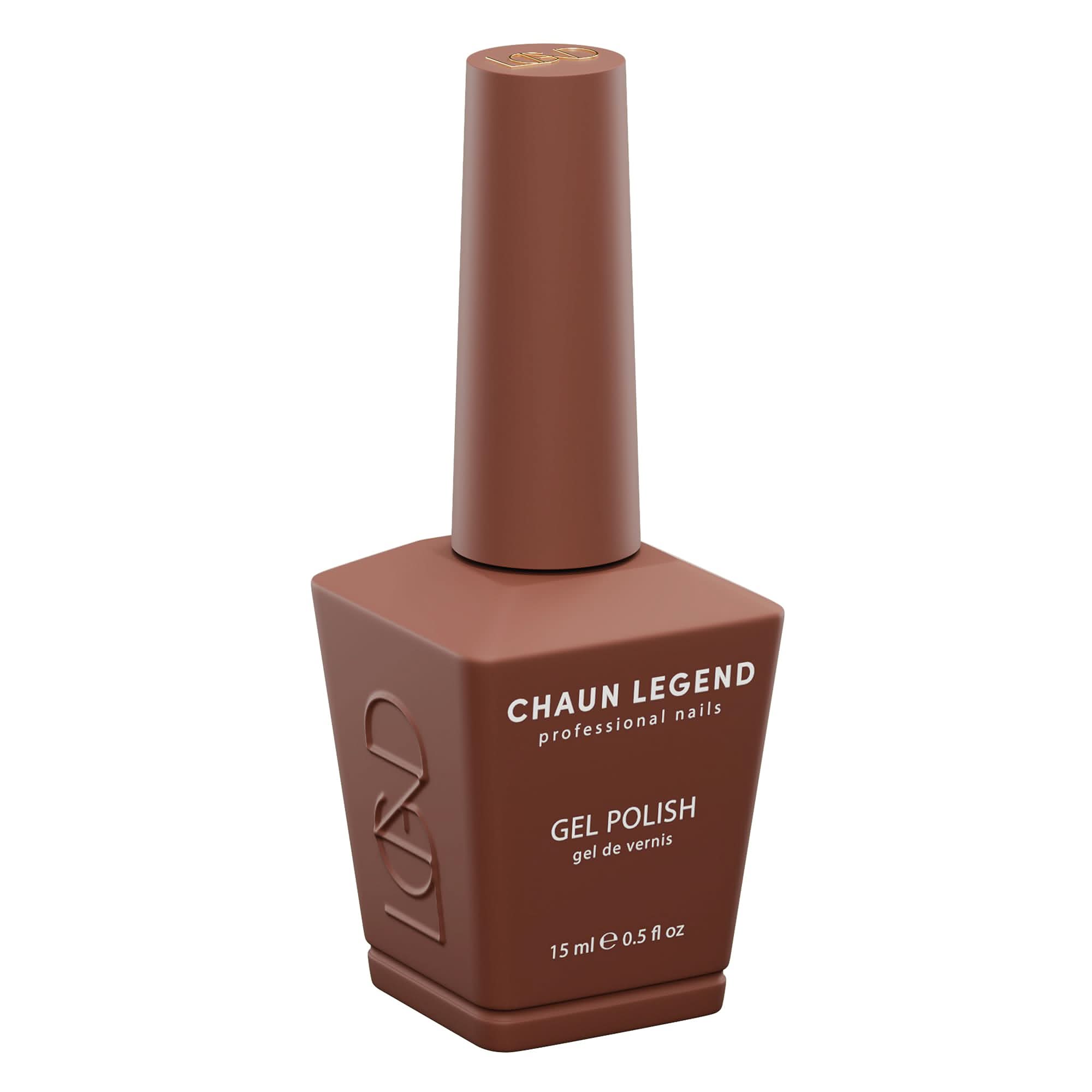 Chaun Legend Gel Nail Polish, Bite Me LG5076 (warm brown)