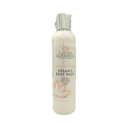Glimmer Goddess Organic Moisturizing Body Wash, 8 oz