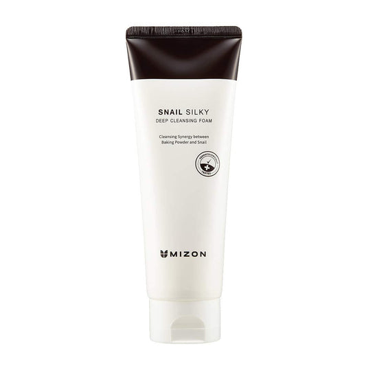 MIZON Snail Silky Deep Cleansing Foam, Cleansing Foam, Remove Dead Skin, Baking Powder Particles, No Irritation, No Dryness, Nutrition (5.29 oz)