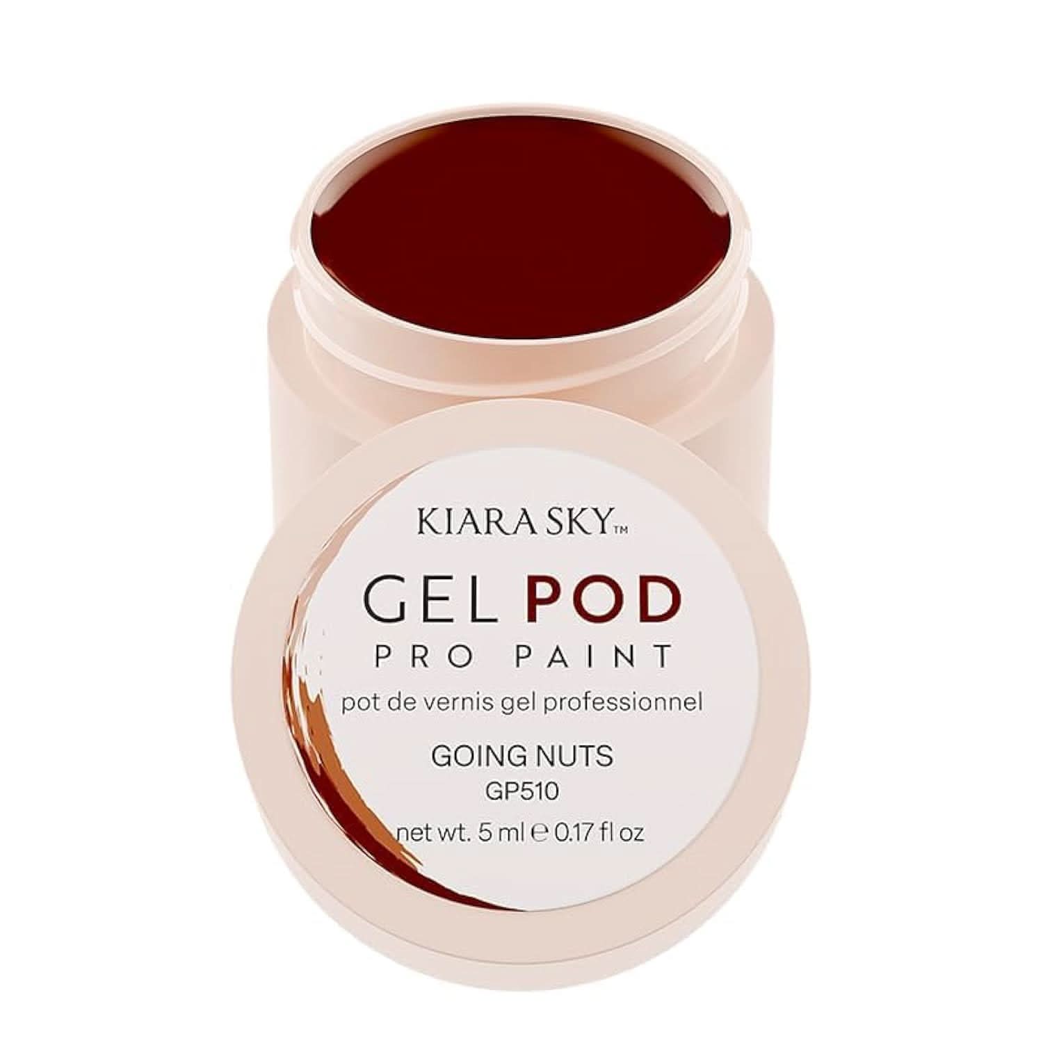 KIARA SKY Gel Paint Pod for Nail Art 0.17 fl oz - Pinky Swear