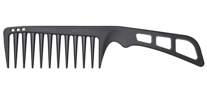 Olivia Garden CarbonLite Comb - CL-6 (Wide Tooth w/ Handle)