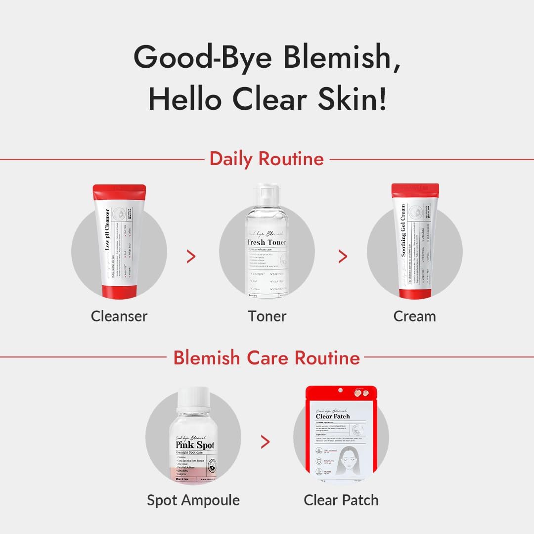 MIZON Goodbye Blemish Fresh Toner, 4.05 fl. oz.