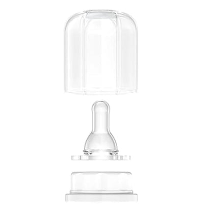 Lifefactory Glass Baby Bottles with Silicone Protection - 4-Pack, 4 oz/9 oz