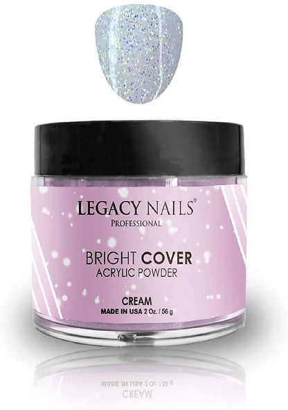 Legacy Nails Bright Cover CREAM Acrylic Powder 2 oz