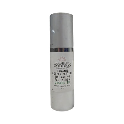 GLIMMER GODDESS GHK-Cu Peptide Argireline Matrixyl 3000 Face Serum 1 oz