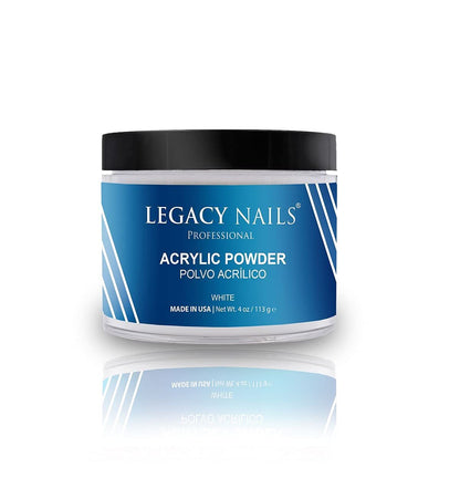 Legacy Nails Acrylic Powder White 4oz