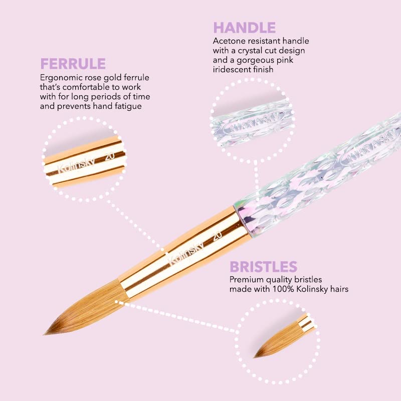 Kiara Sky Professional Nails Acrylic Brush