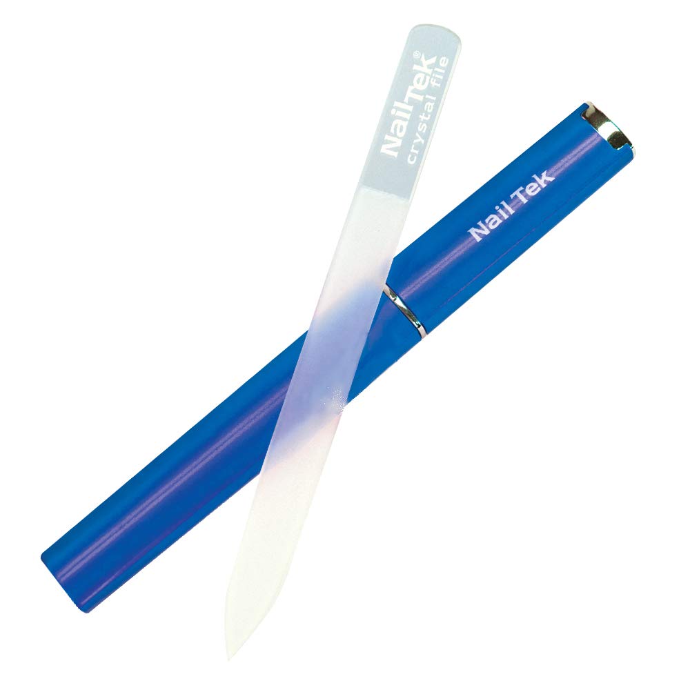 Nail Tek Crystal File Double-Sided with Companion Case