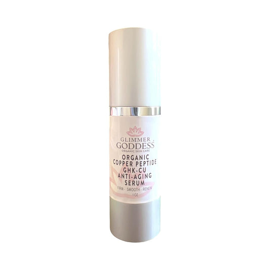 GLIMMER GODDESS GHK-Cu Peptide, Argireline Matrixyl 3000 Face Serum, 1oz