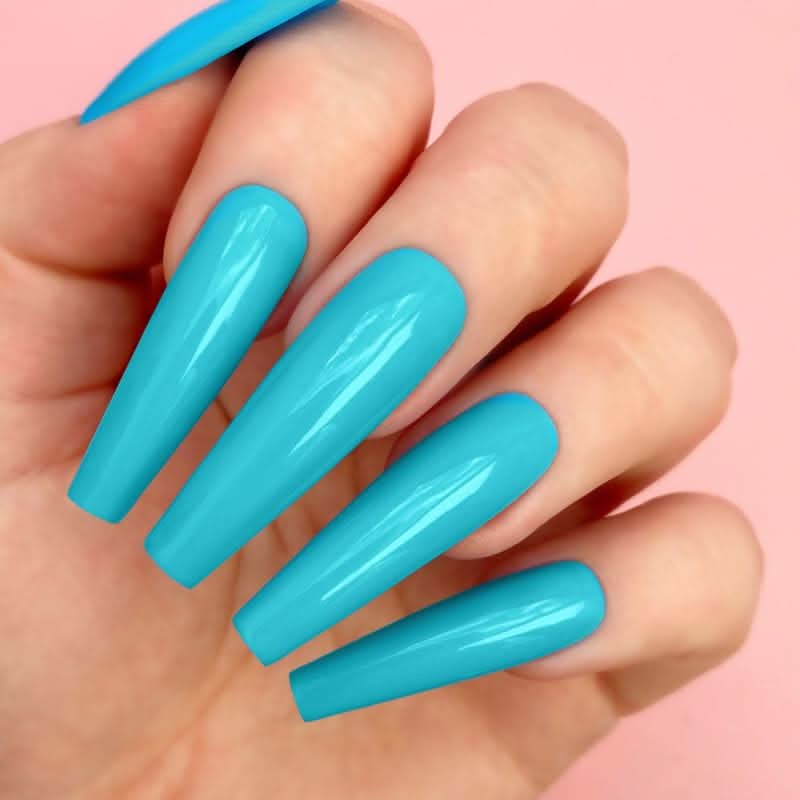 Kiara Sky All-In-One Acrylic Nail Powder 2 oz, I Fell For Blue