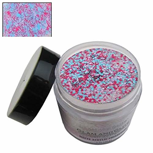 Glam & Glits Dip Powder Matte Acrylic Rainbow Sprinkles 1 oz