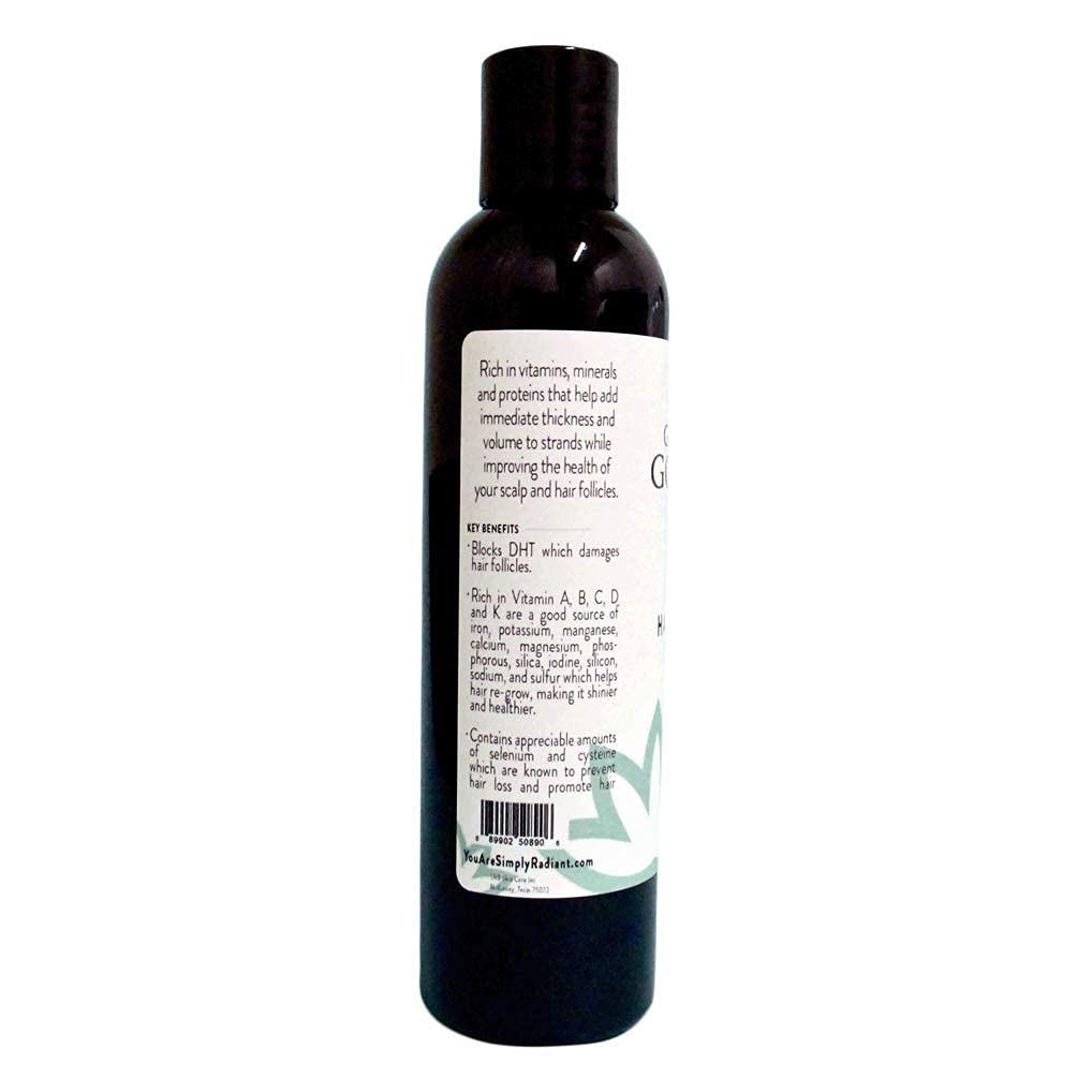 Glimmer Goddess Organic Caffeine Hair Growth Shampoo | Hair Loss Shampoo | Effective Solution for Hair Thinning and Hair Regrowth