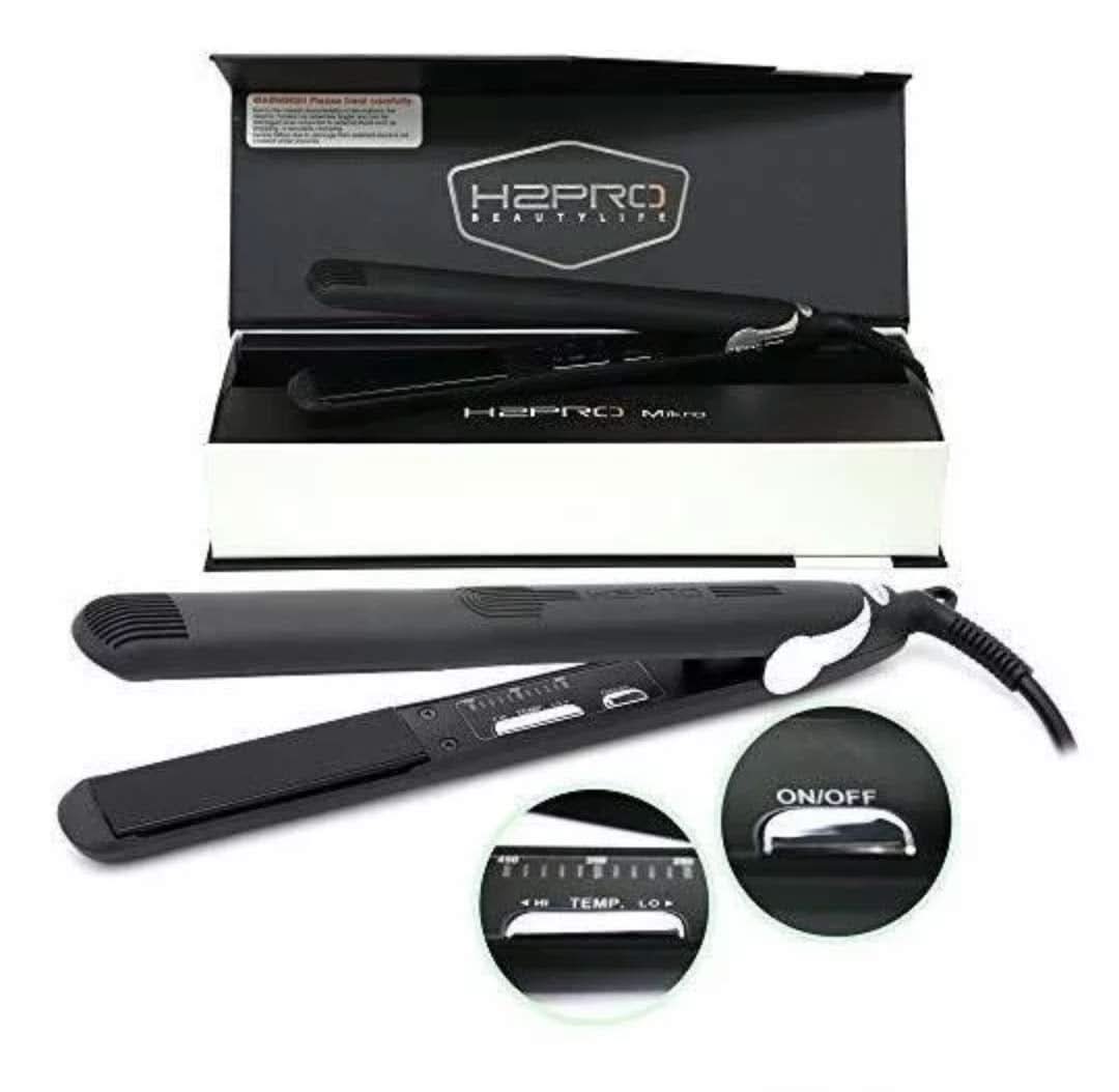 H2PRO BLACK DIAMOND MIKRO CERAMIC FLAT IRON - 1″ (BDM1)