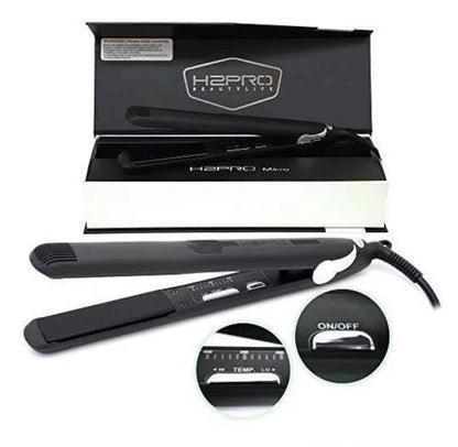 H2PRO BLACK DIAMOND MIKRO CERAMIC FLAT IRON - 1″ (BDM1)